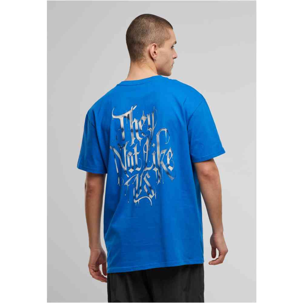 Mister Tee Upscale - Not Like Us Oversize Tshirt Homme - Bleu